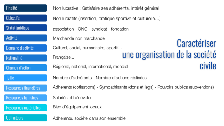Comment caractériser une organisation ? | Sujets et corrigés du bac